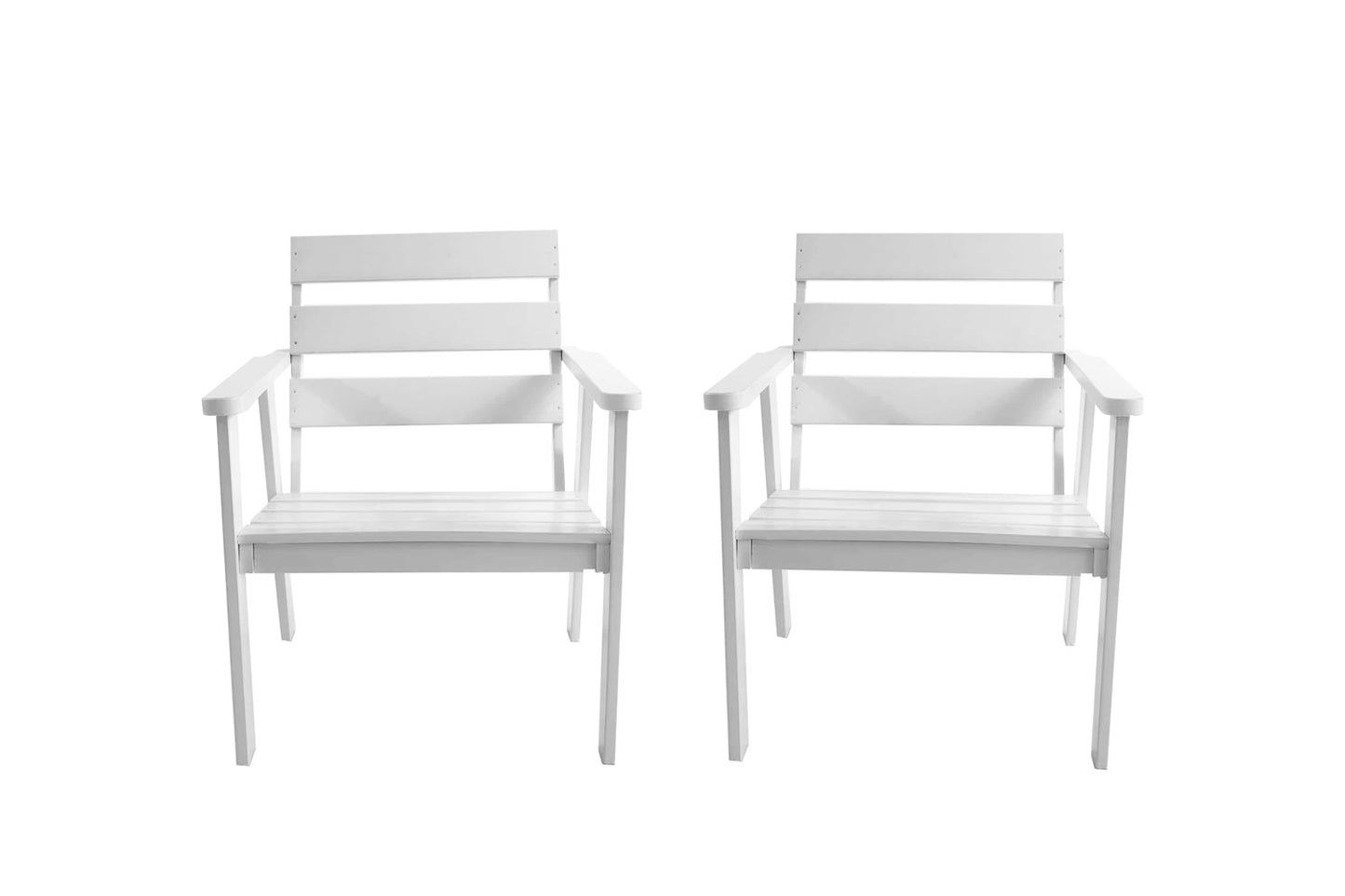 Atlanta Chairs Set, White chairs, chair, seat, seating, wooden, garden, patio, backyard, outdoor, garden furniture, UK, eco-conscious, Sanctuary, Sanctuary Lifestyle www.sanctuary-lifestyle.com