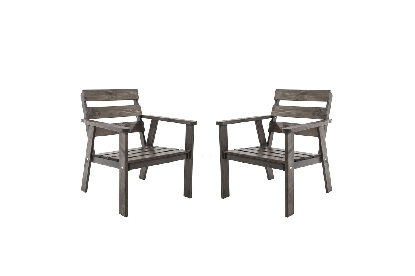 Atlanta Chairs Set, Grey chairs, chair, seat, seating, wooden, garden, patio, backyard, outdoor, garden furniture, UK, eco-conscious, Sanctuary, Sanctuary Lifestyle www.sanctuary-lifestyle.com